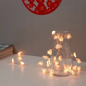 IKEA FOSSTA STRING LIGHTS HOLIDAY / Happy New Year/CHRISTMAS RABBITS With32 Rare